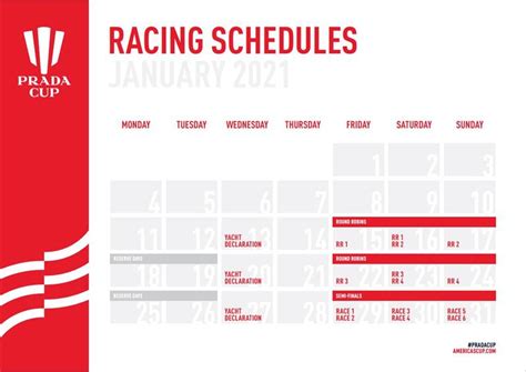 prada cup today schedule|prada cup races.